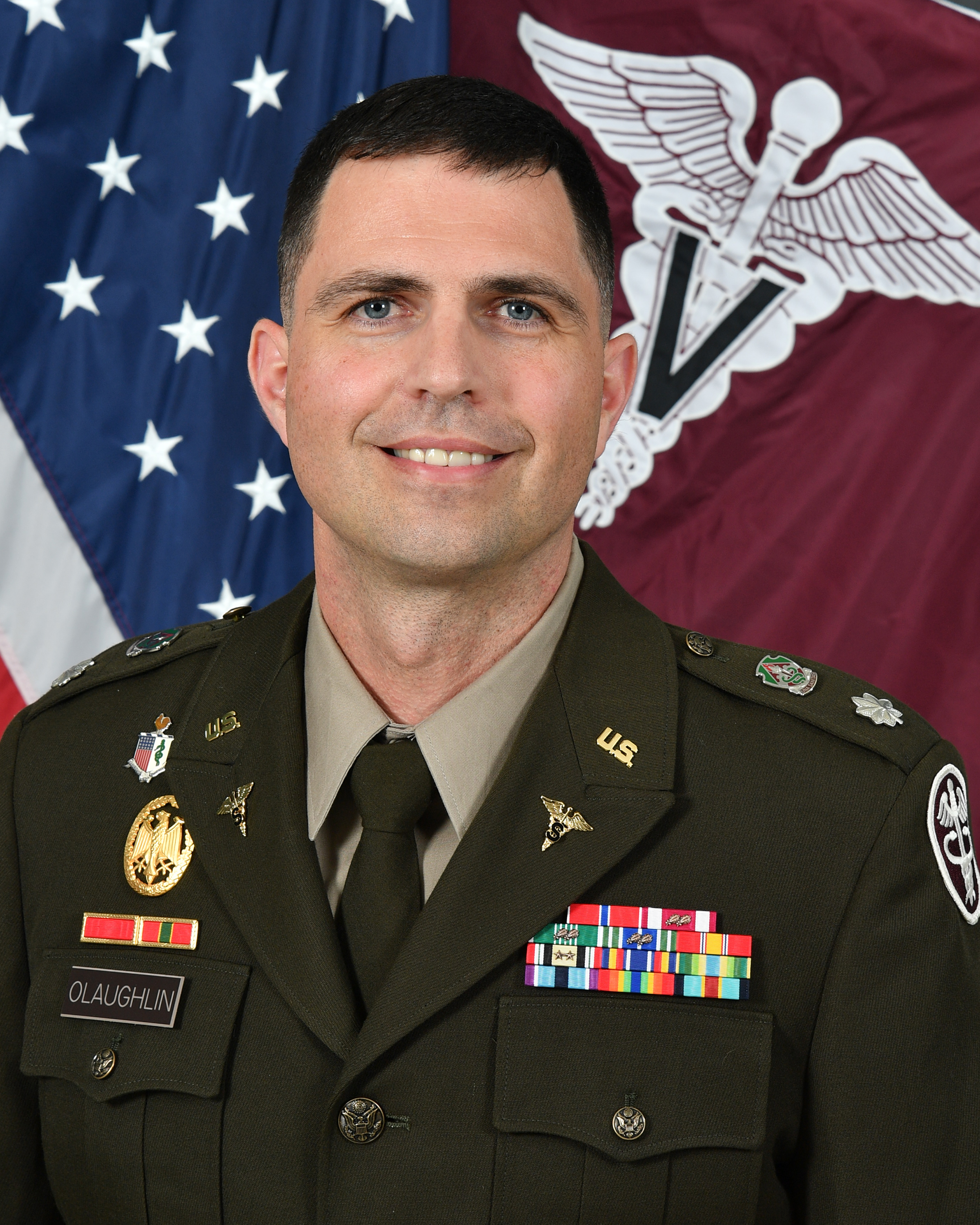 Photo of soldier in Class A uniform Photo of soldier in Class A uniform